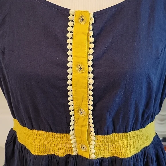 Yo Baby Linen Dress - Picture 2 of 4